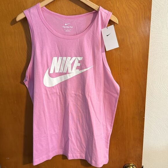 Nike Tank Top Mens Medium Pink - Picture 1 of 2